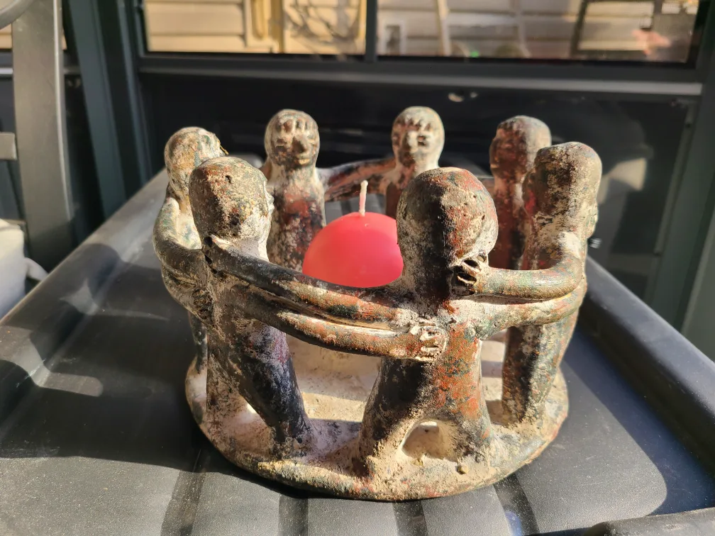 Unique Candle Holder - Circle of Friends image indicator(3)