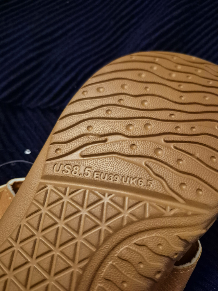 Kuailu Comfortable Brown Slides - US 8.5 - photo 5