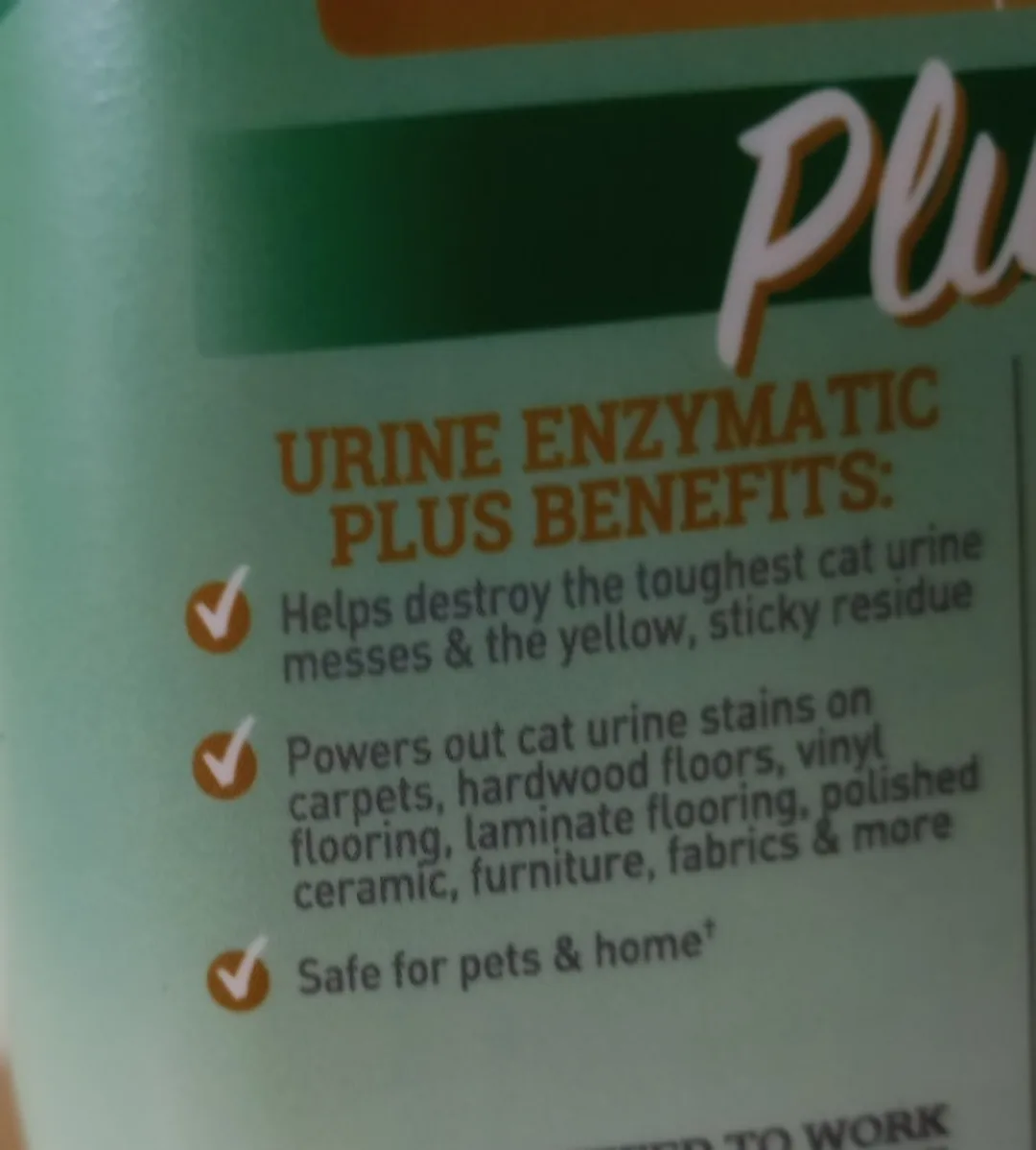 Cat Urine odor/stain remover 64ozs image indicator(3)