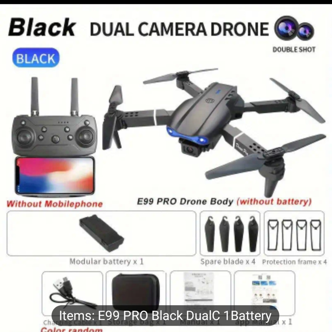 E99 PRO Drone with Dual Camera & 50x Zoom - photo 4