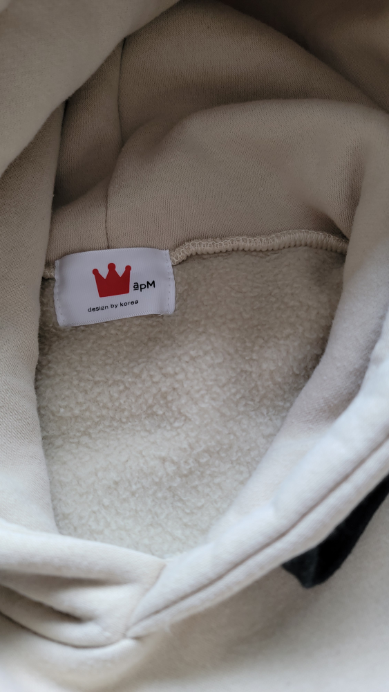 3PM Beige Play Heart Hoodie - photo 3