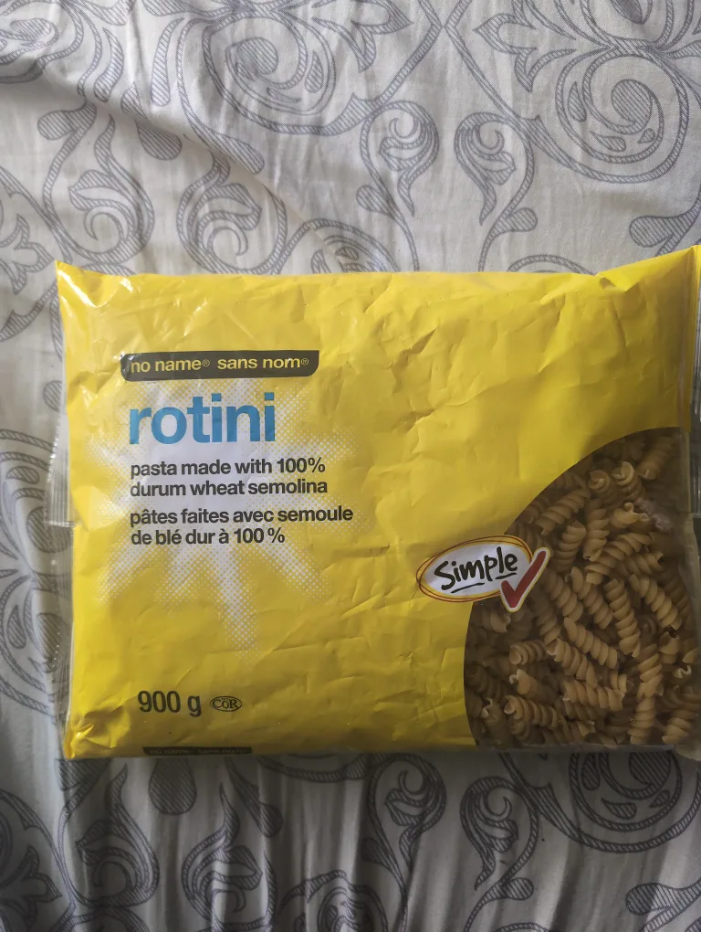 No Name Simple Rotini Pasta - 900g thumbnail
