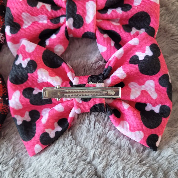 Hair Bows with Alligator Clips - 12cm (5") image indicator(5)