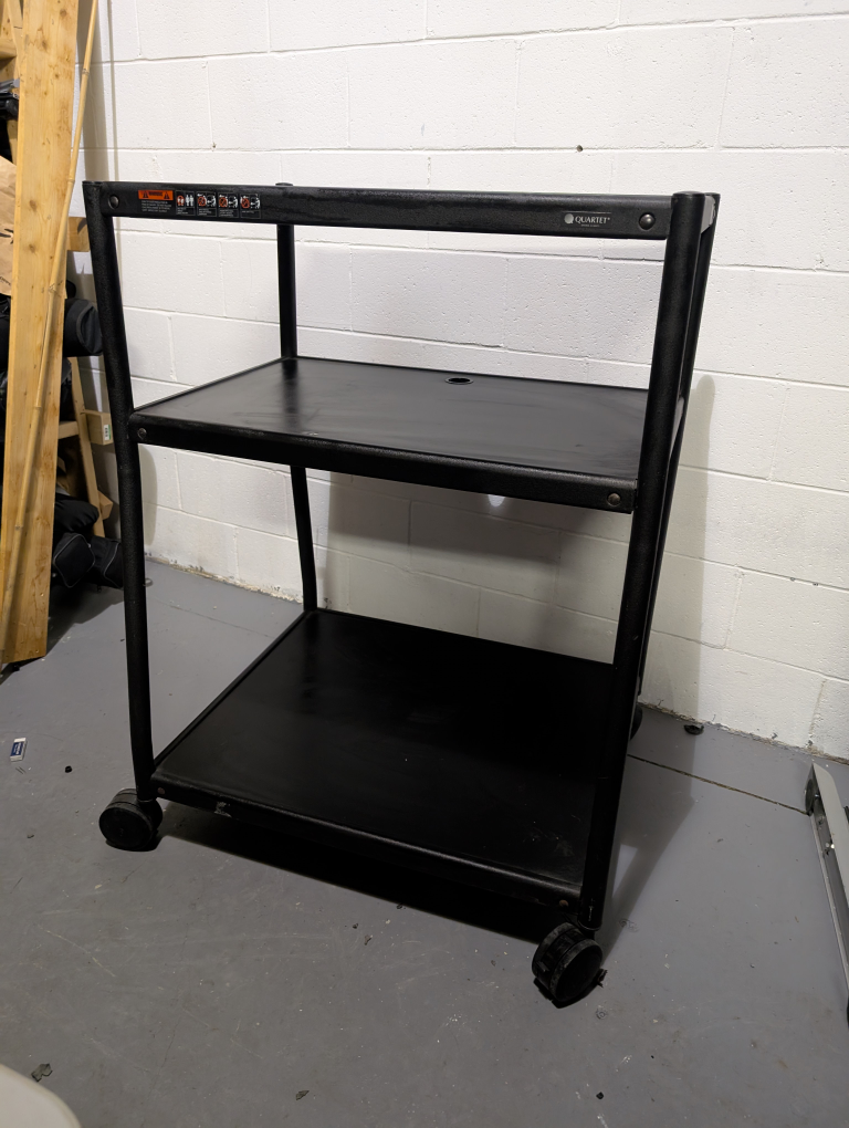 Quartet 3-Shelf Cart