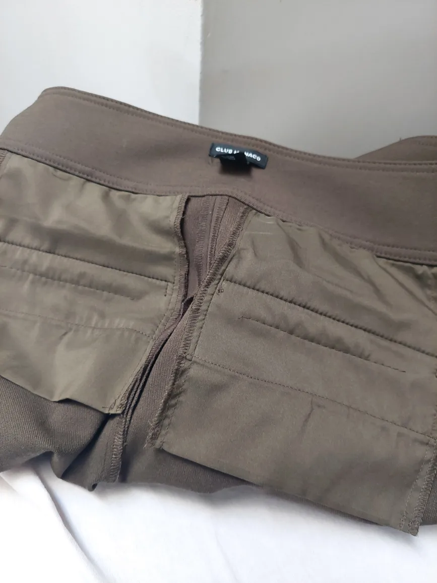 Club Monaco Women's Olive Green Pants Size 6 image indicator(2)