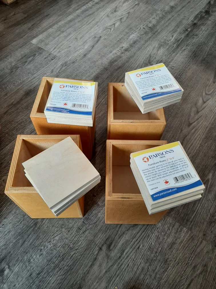 Parsons Furniture Risers - Set of Four image indicator(4)