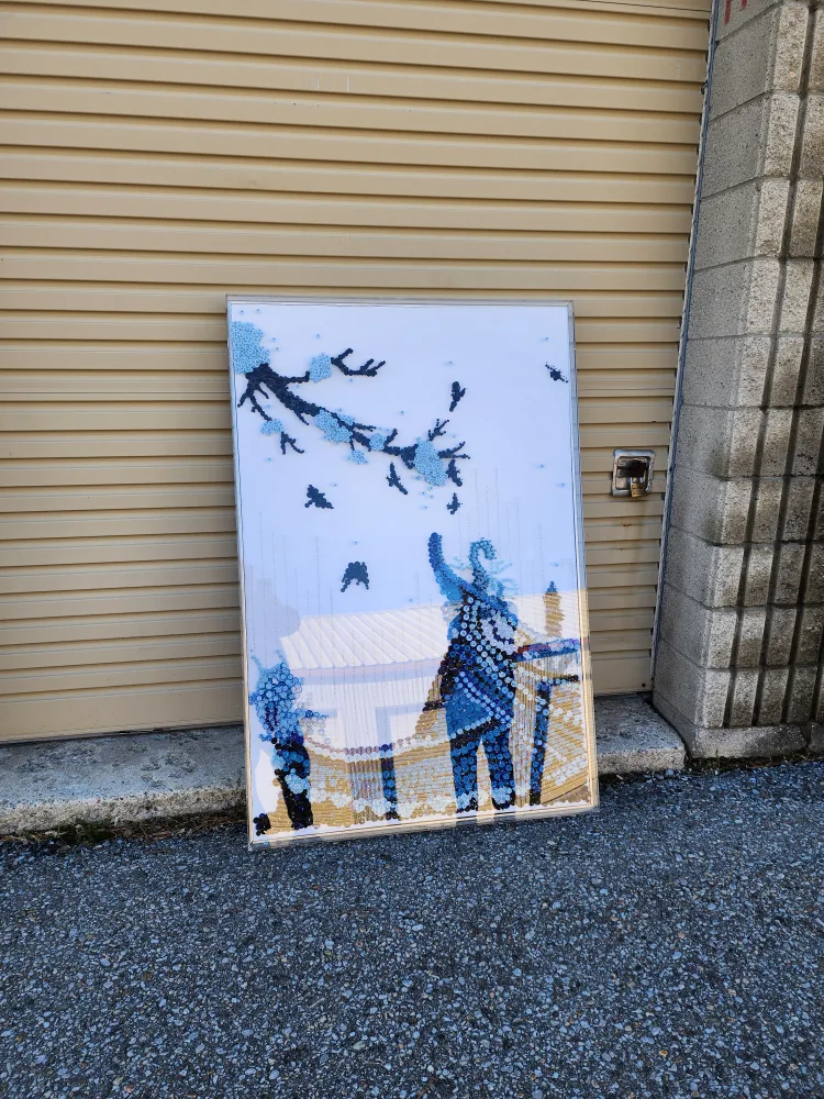 Unique Button Art Large Scale Piece image indicator(4)