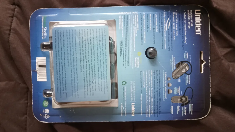 Uniden Bluetooth Earpiece Bundle -  New in Box image indicator(2)