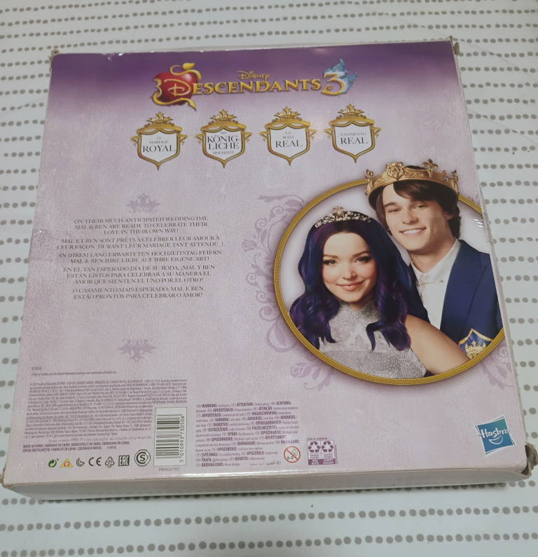 Disney Descendants 3 Mal & Ben Royal Wedding 2-pack set - photo 2
