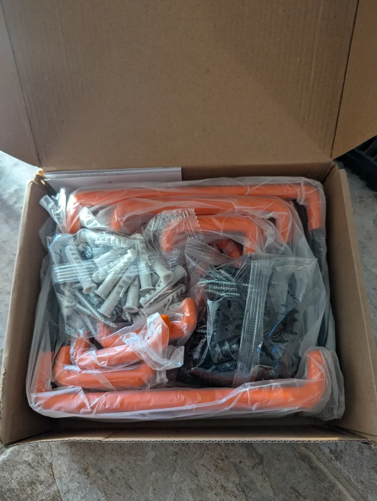 Heavy Duty Garage Storage Hooks - 12 Pack Orange Colour image indicator(4)