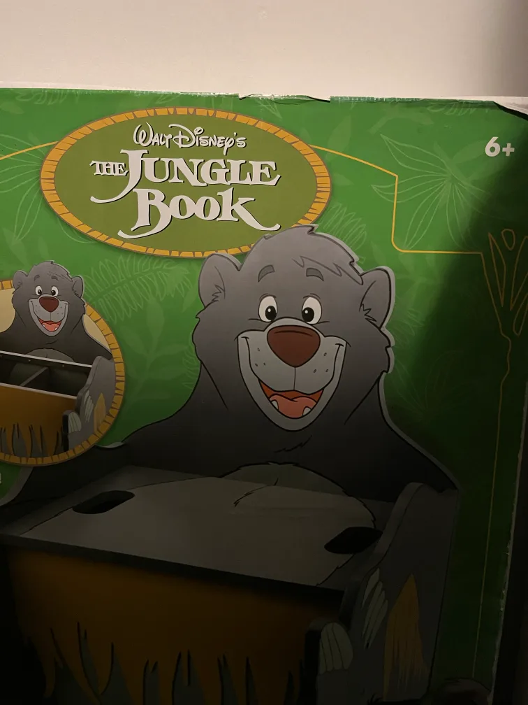 BNIB Disney's The Jungle Book Step & Storage Stool image indicator(2)