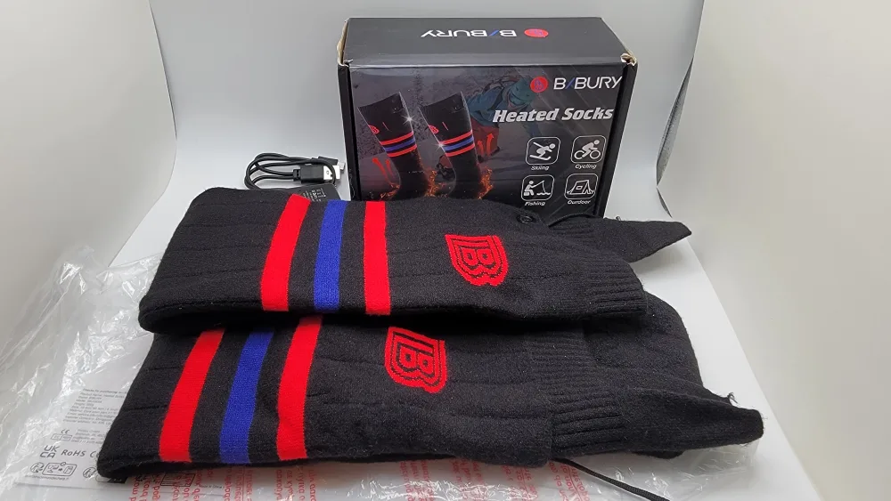 Heated Socks - 5000mAh Rechargeable, 8H Warmth! 🏈 image indicator(3)