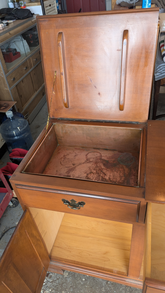Vintage Maple Buffet Server by Vilas - photo 4