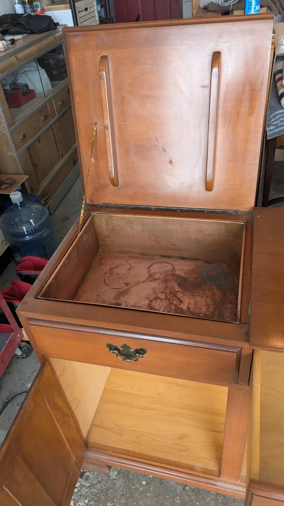 Vintage Maple Buffet Server by Vilas image indicator(4)