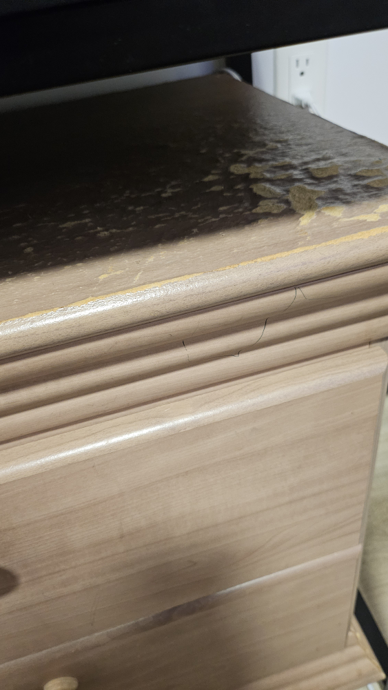 Two-Drawer Nightstand - 60cm x 40cm - photo 3