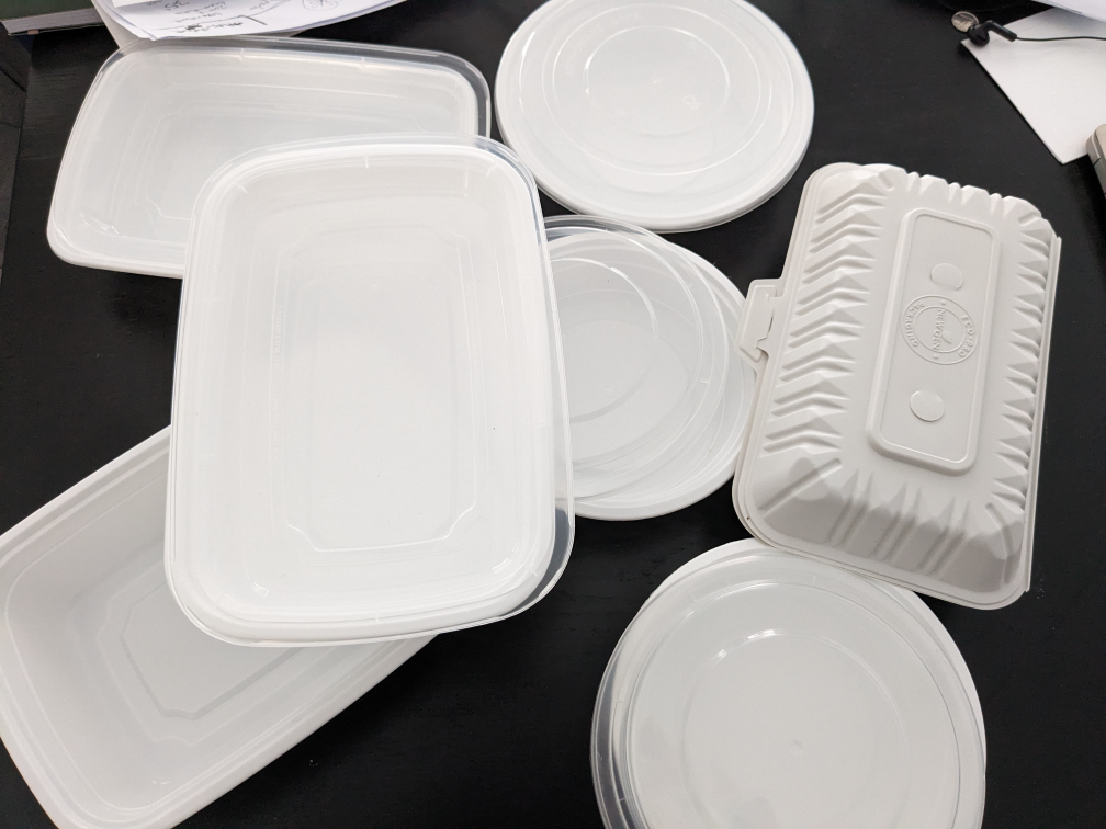 Takeout containers