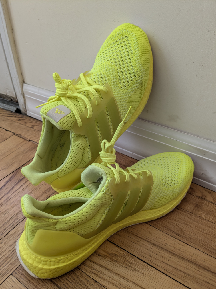 Adidas Originals Ultraboost 1.0 DNA Solar Yellow Mens Size 10.5 - photo 2