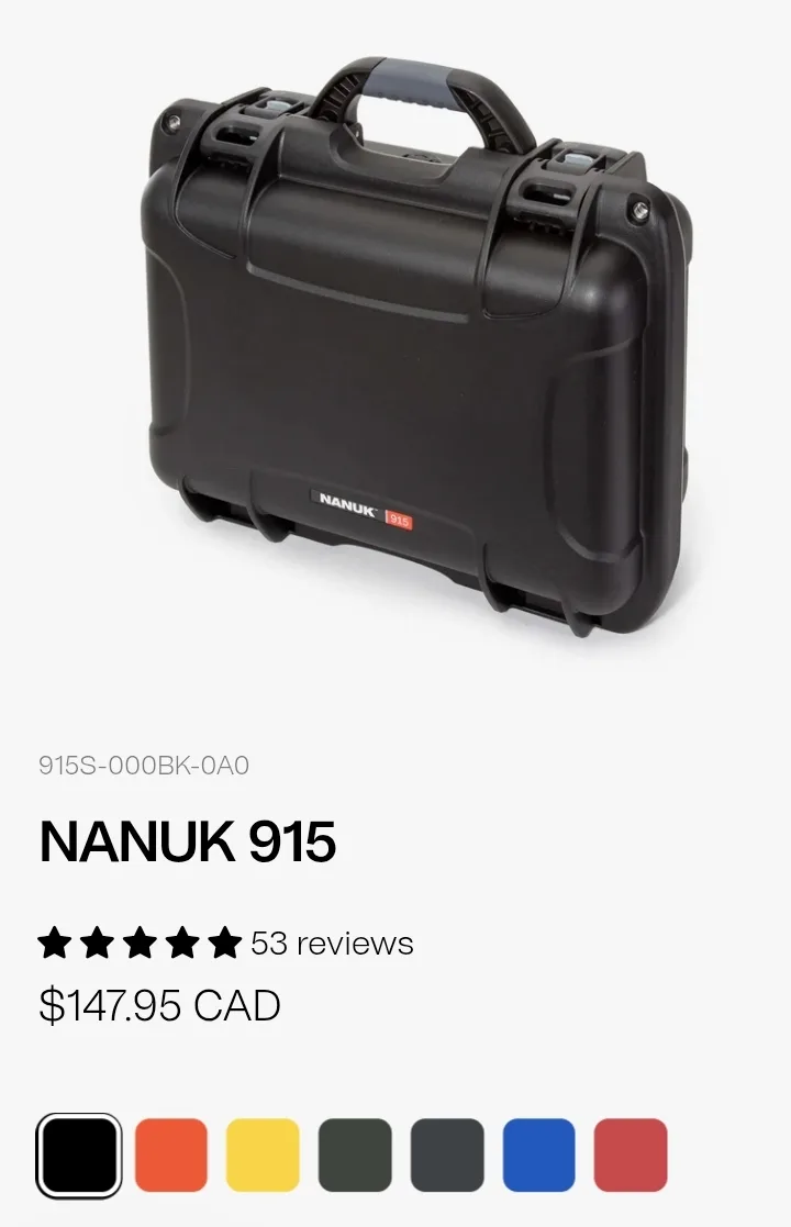 NANUK 915 Hard Case image indicator(4)