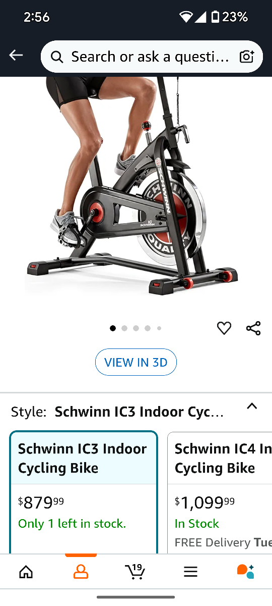 Schwinn IC3 Indoor Cycling Exercise Bike - photo 4