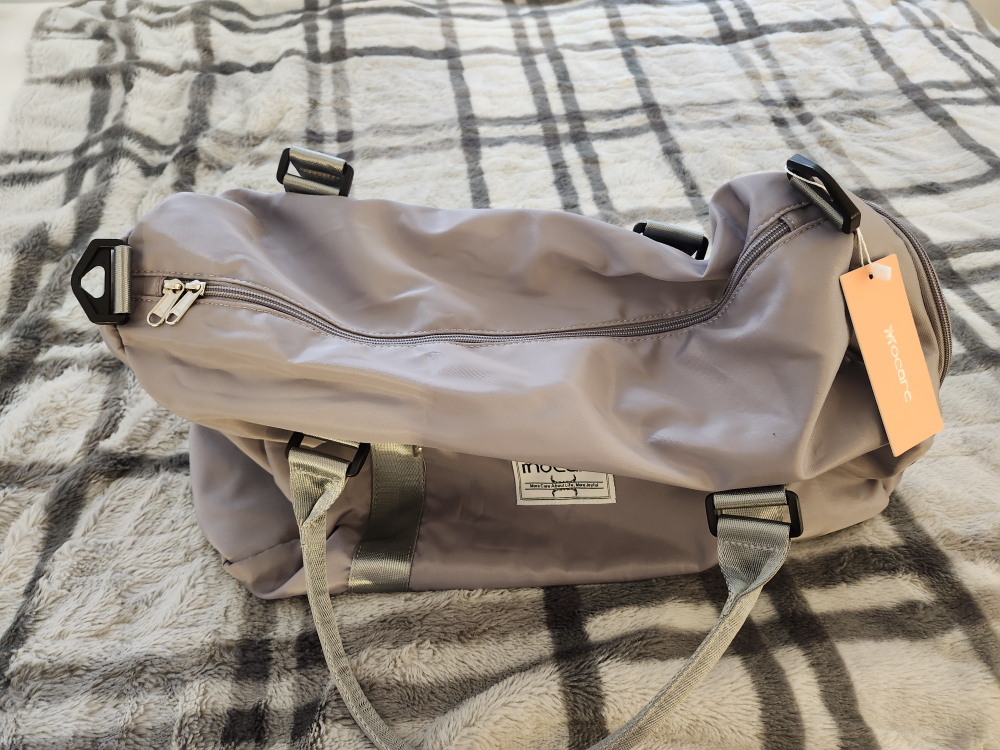 Travel/Gym Duffle Bag with Shoe Compartment - photo 2