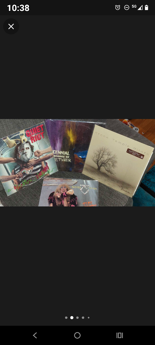 various new and next to new heavy metal and hard rock lp's - photo 2