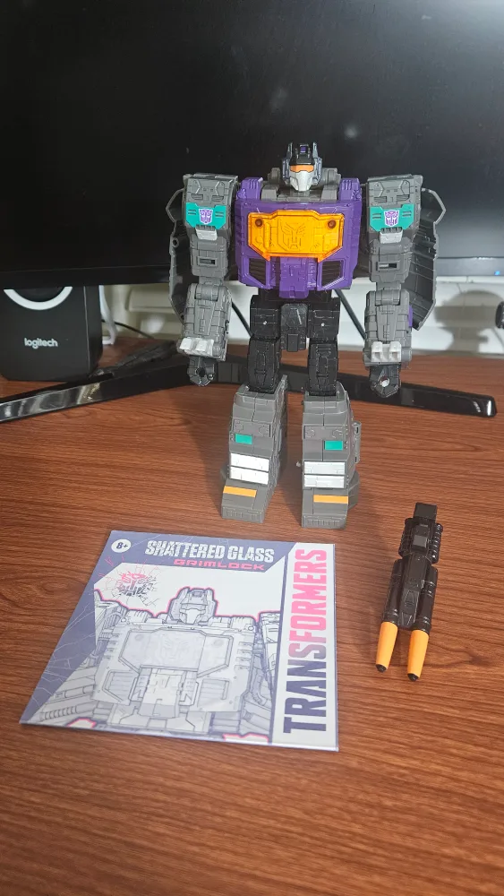Transformers Shattered Glass Grimlock Action Figure thumbnail