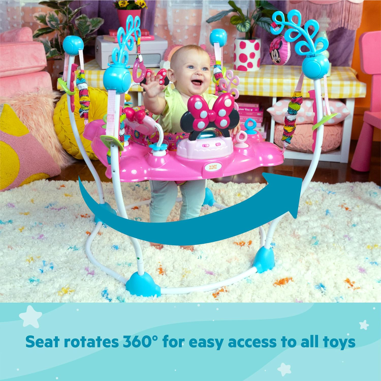 MINNIE MOUSE PeekABoo Activity Jumper - photo 4