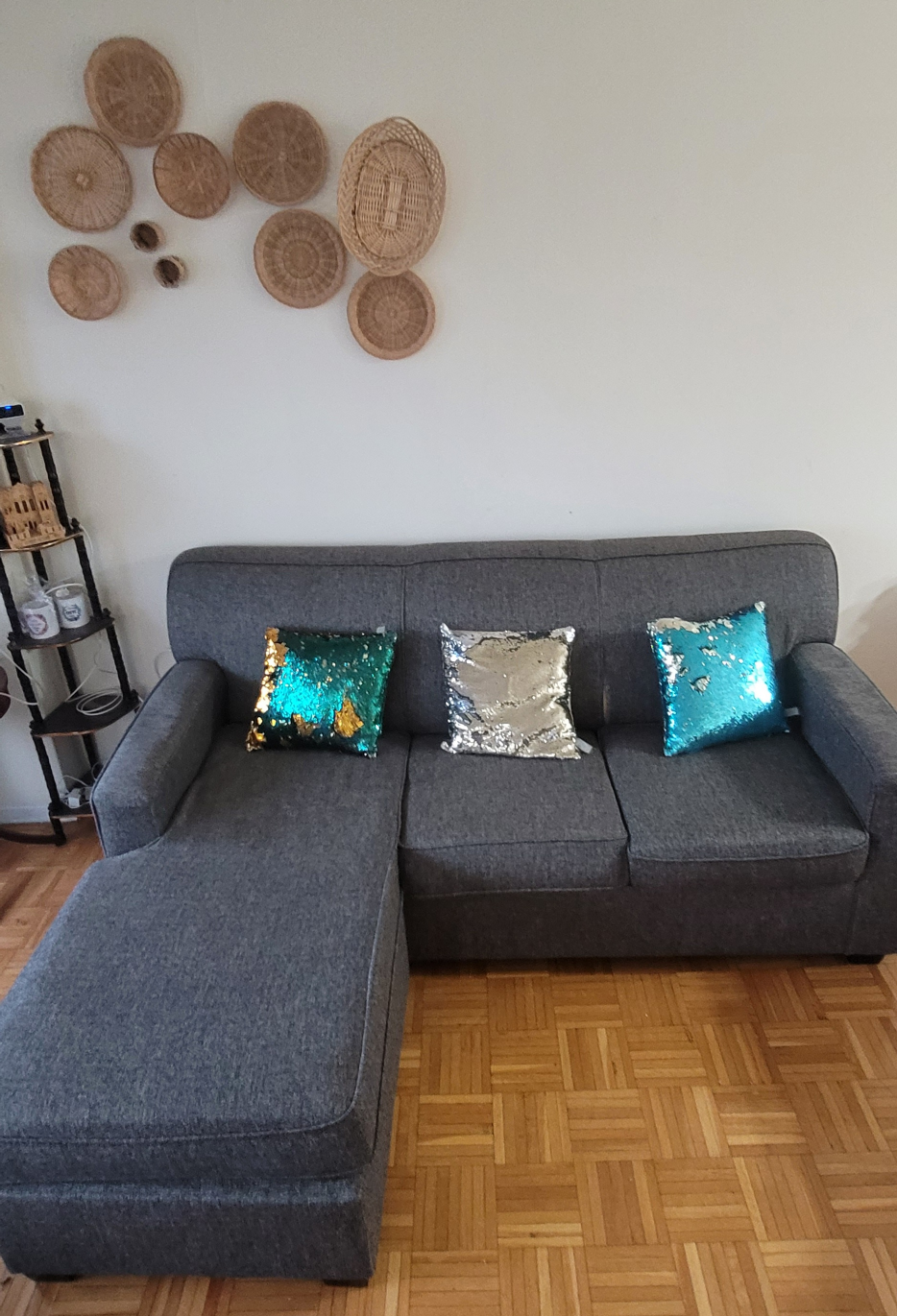 Grey Sectional Sofa - photo 5