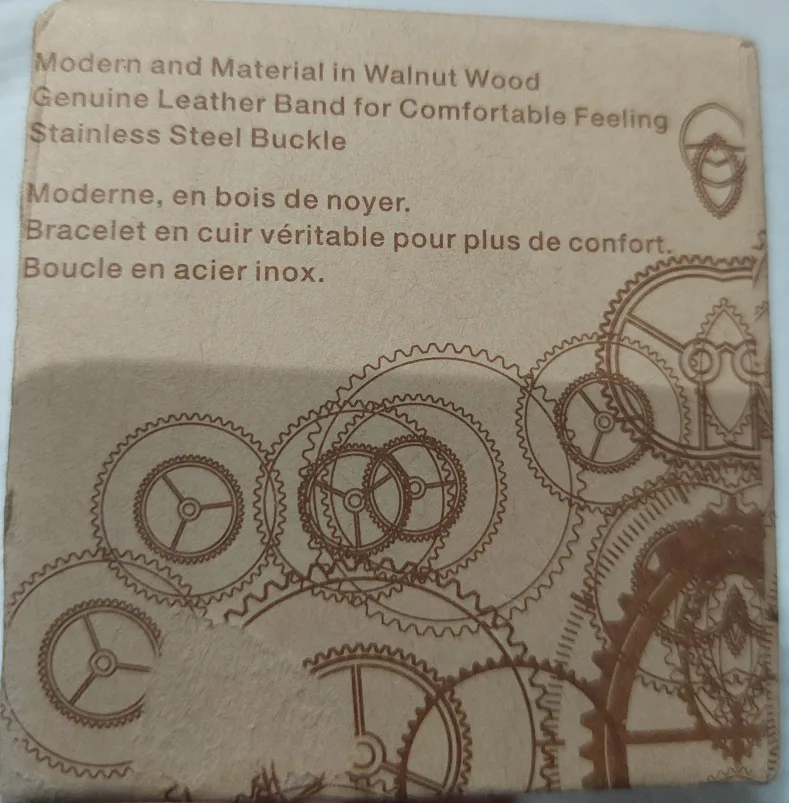 Walnut Wood Watch image indicator(7)