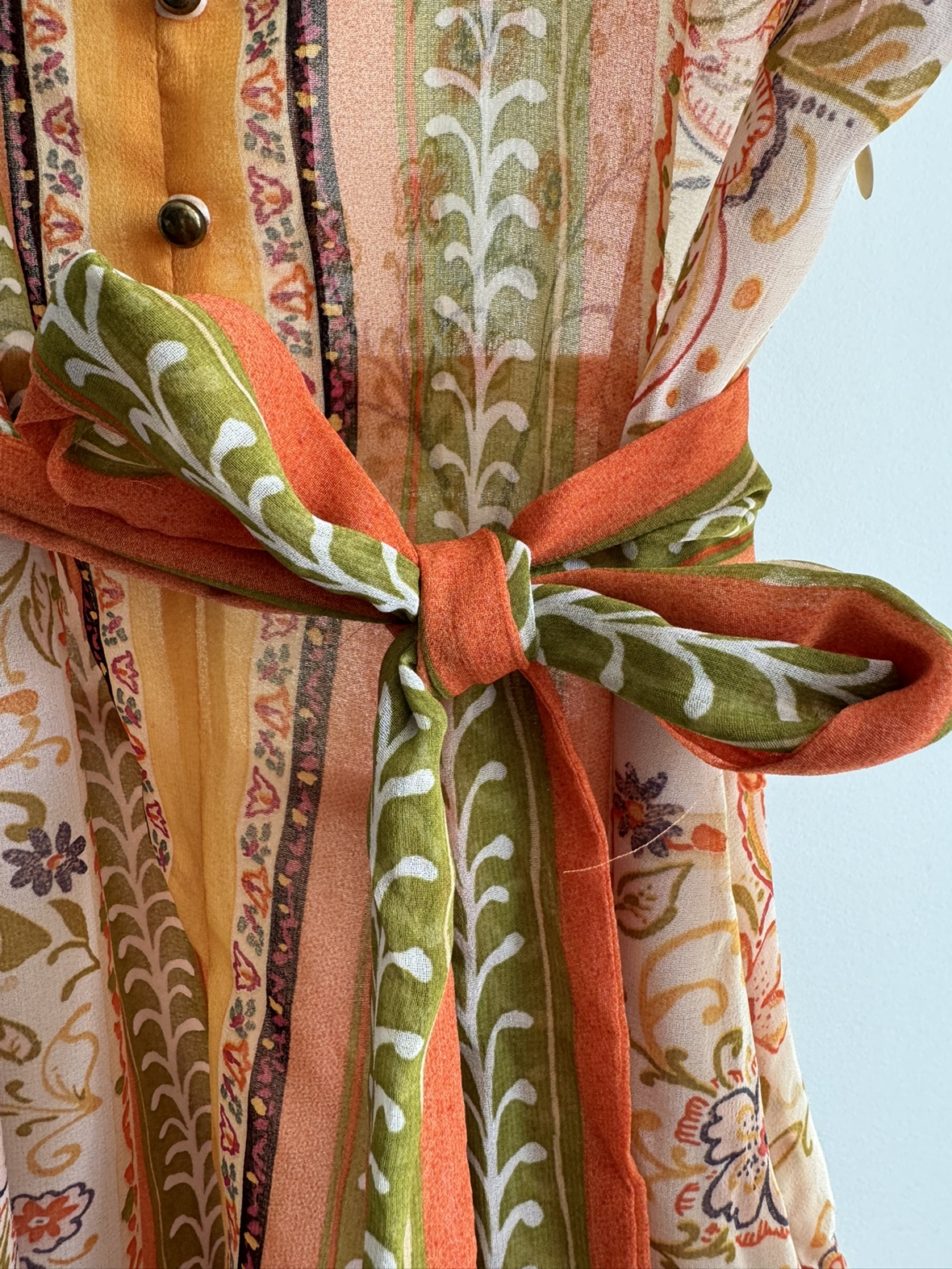 Boho Floral Belted Dress - photo 4