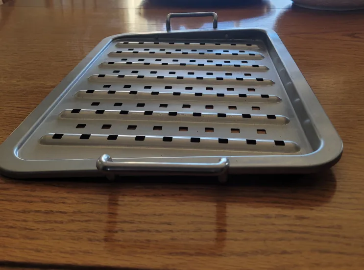 Stainless Steel Grill Pan with Handles image indicator(5)