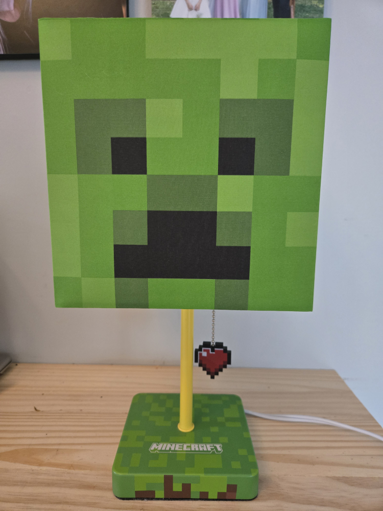 🏈 Minecraft Creeper Desk Lamp
