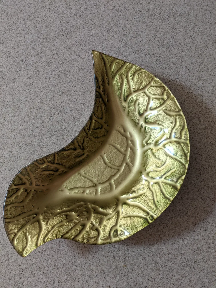 🏈 Gold Bird Shaped Decorative Dish image indicator(4)
