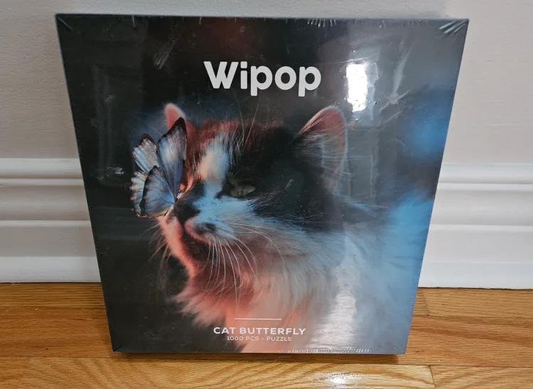Wipop 1000-Piece Cat Butterfly Puzzle thumbnail