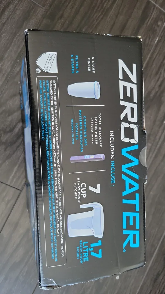 ZeroWater 7 Cup 1.7 Litre Water Filter Pitcher with TDS Meter image indicator(2)