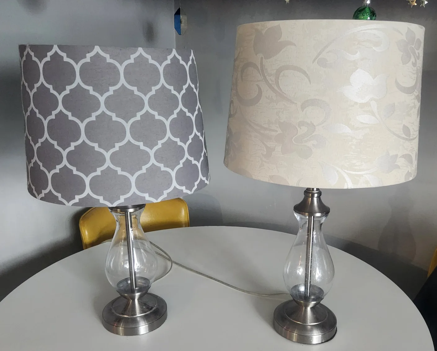 Pair of Table Lamps with Shades image indicator(4)