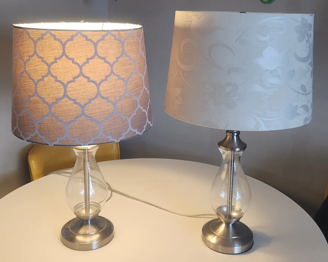 Pair of Table Lamps with Shades image indicator(2)