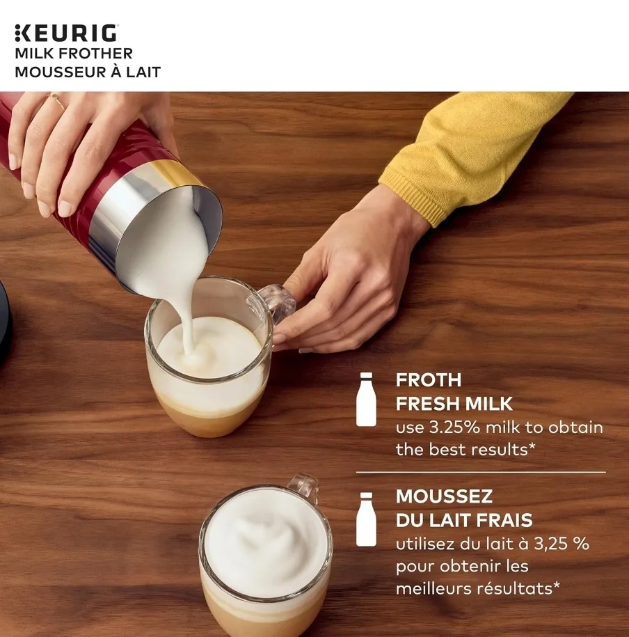 Keurig Milk Frother - Red - NEW IN BOX 🏈 image indicator(8)