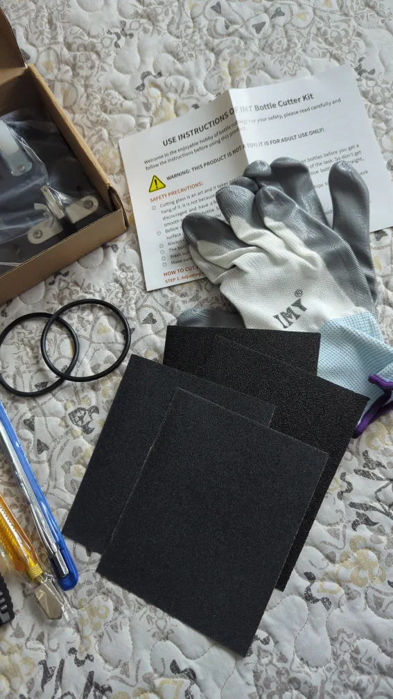 IMT Glass Bottle Cutter Kit - DIY Glass Cutting Tool image indicator(6)