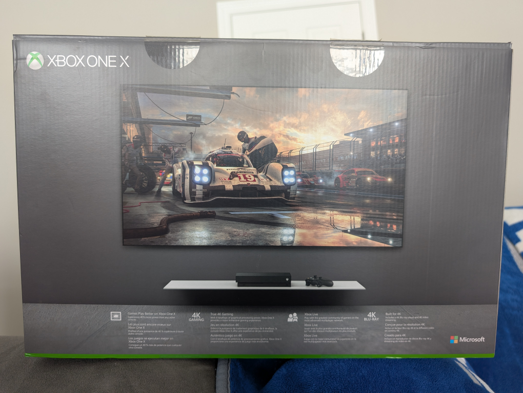 Xbox One X 1TB Console with Two Controllers - photo 3