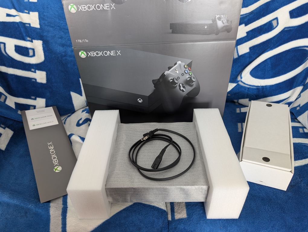 Xbox One X 1TB Console with Two Controllers - photo 4