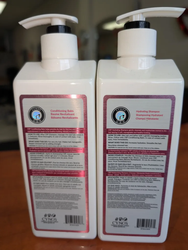 CYNOS CRF Hydrating Shampoo & Conditioning Balm Set image indicator(3)