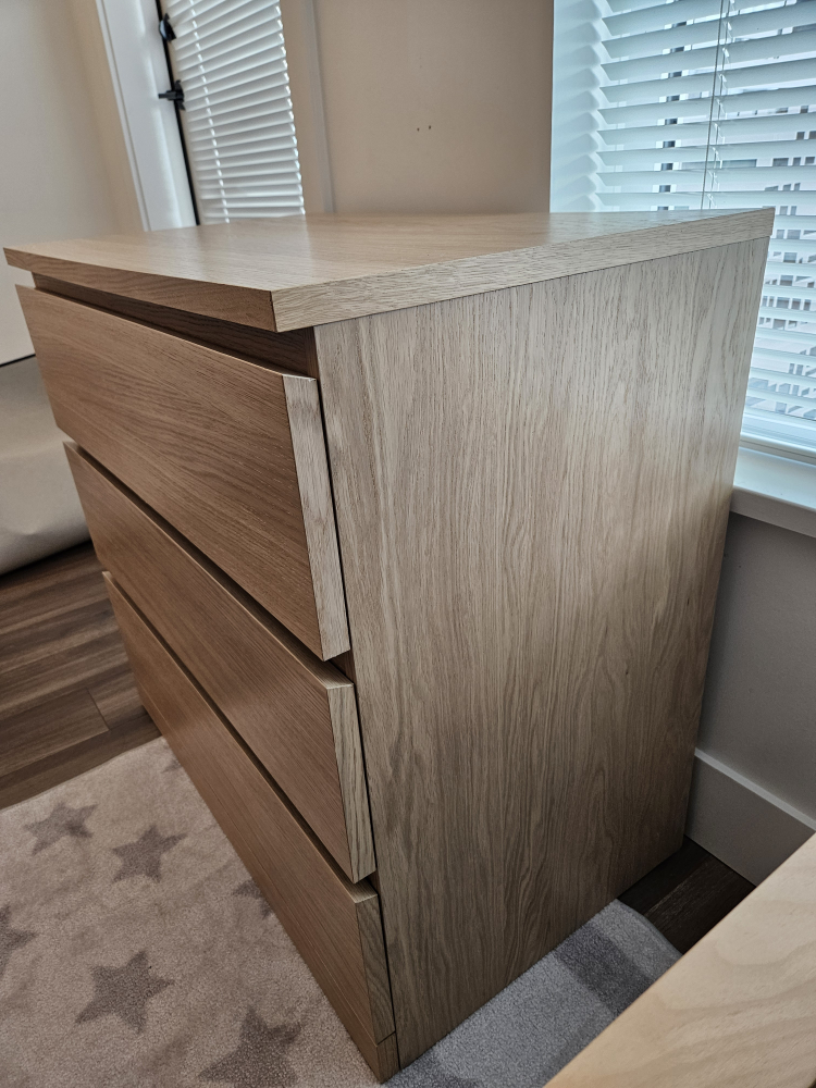 IKEA MALM 3-drawer dresser - photo 5
