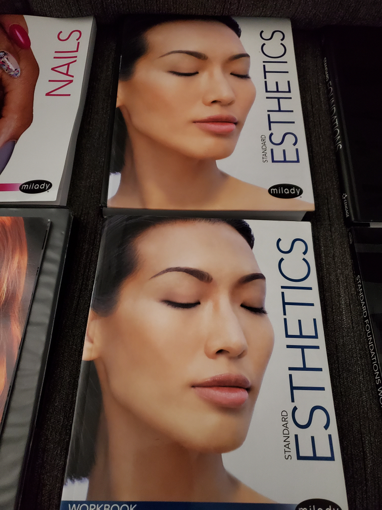 Milady Esthetics & Nails Textbooks & Workbook