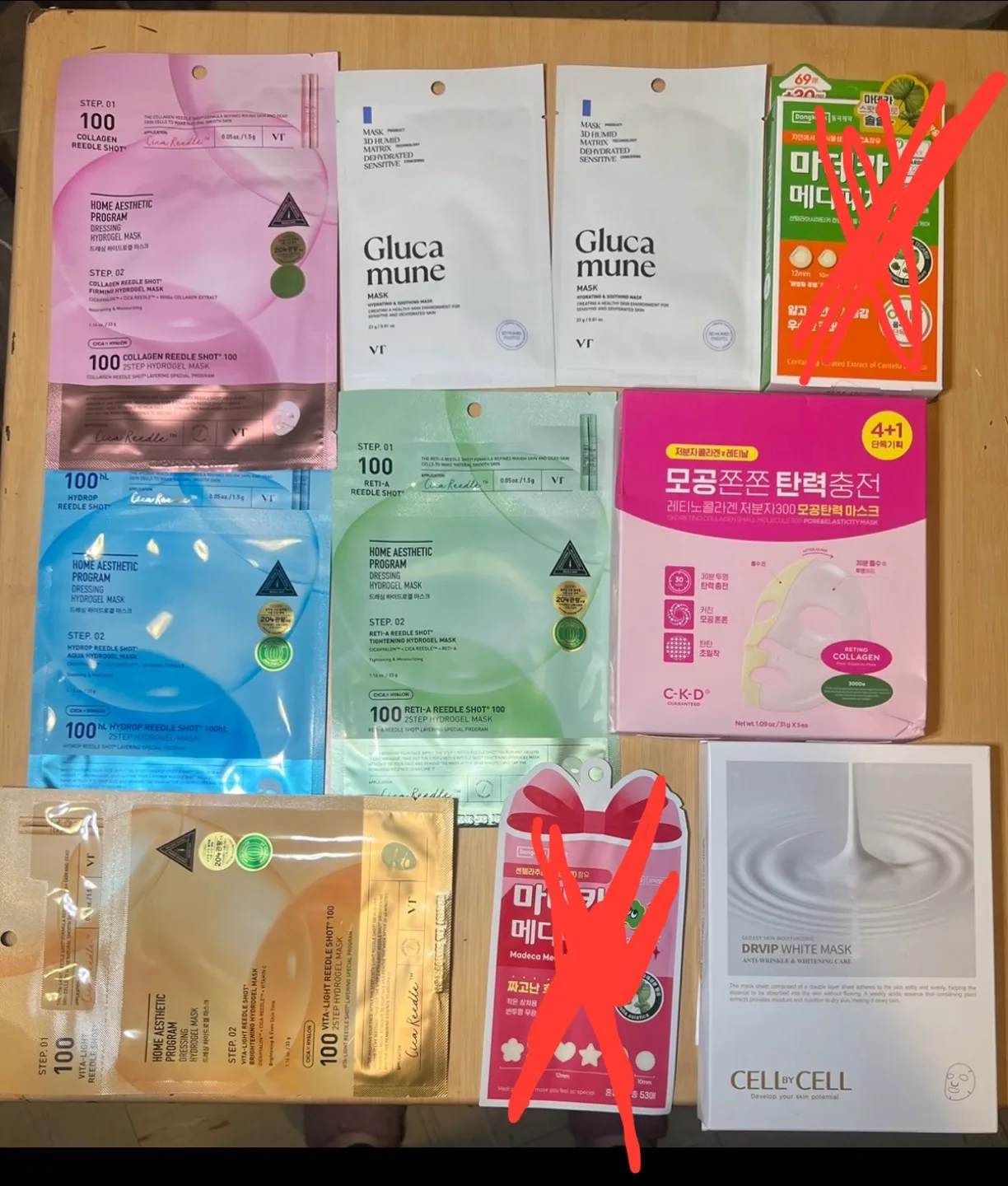 15 face masks and 2 pimple patches kbeauty bundle image indicator(2)