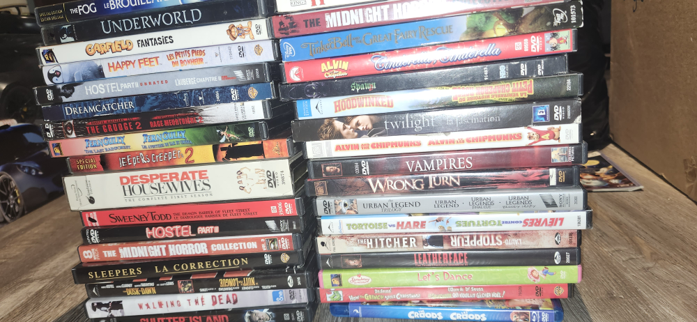 Huge DVD Collection - Horror, Comedy, Family & More!