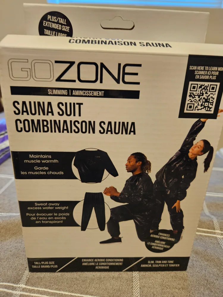 GOZONE Sauna Suit - Plus/Tall Size 🏈 thumbnail