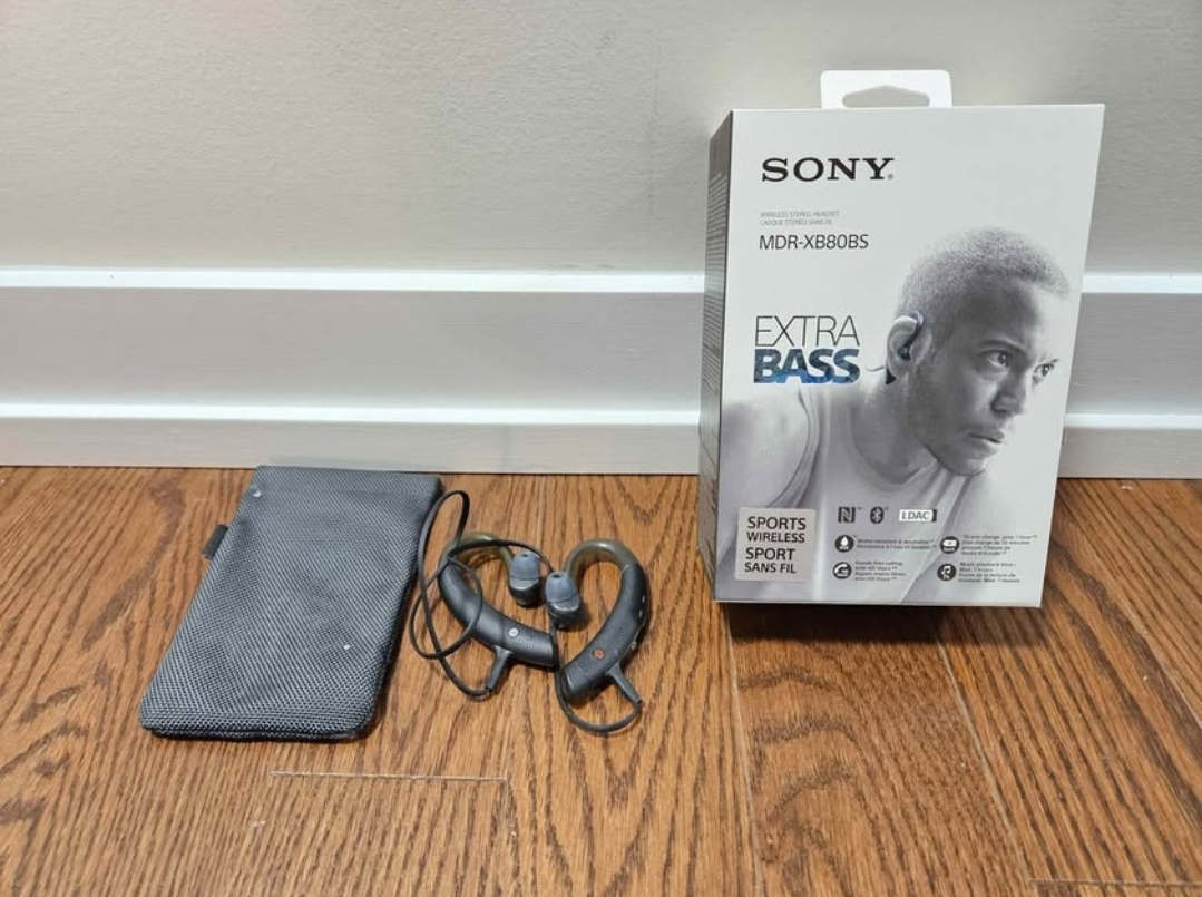 Sony MDR-XB80BS Extra Bass Sports Wireless Headphones