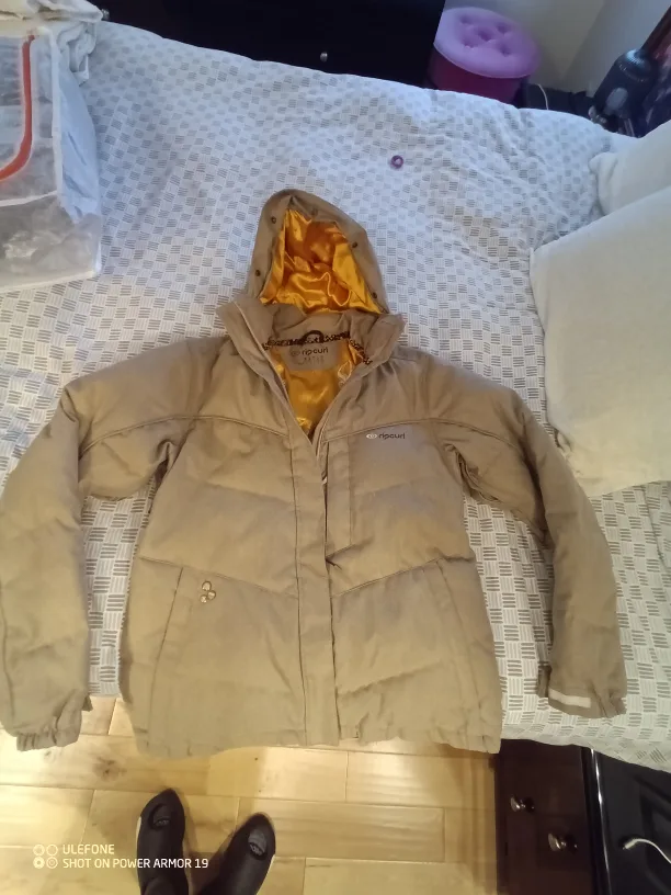 Rip Curl Tan Puffer Jacket