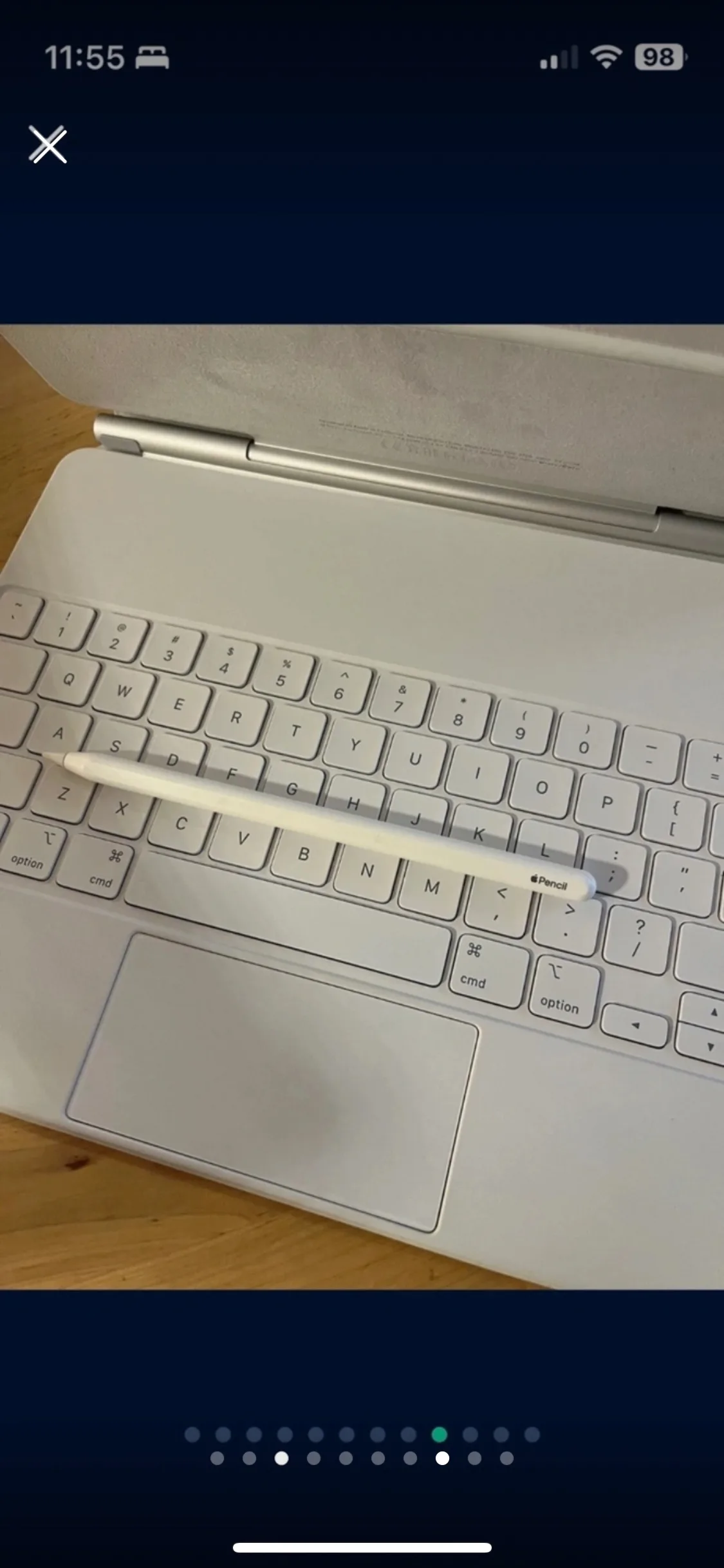 iPad Pro 12.9 inch (5th Generation)  1 TB Storage Wi-Fi/Cellular image indicator(2)